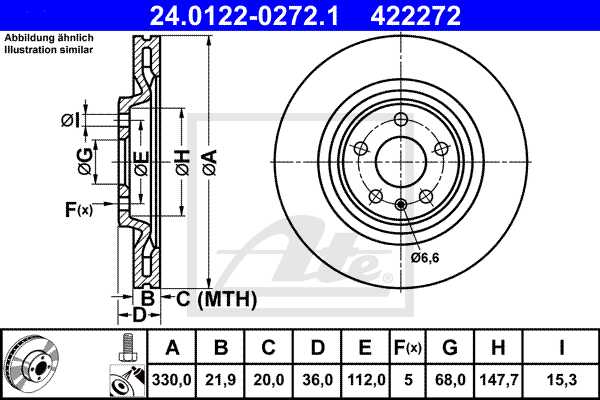 Disc frana spate ATE Audi A8 2017-> 24.0122-0272.1 2 422272.BMP.jpg