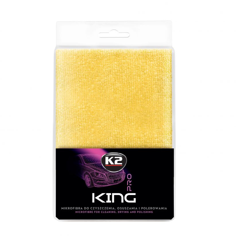 K2 King Laveta Microfibra Pentru Lustruit Caroseria 40x60CM
