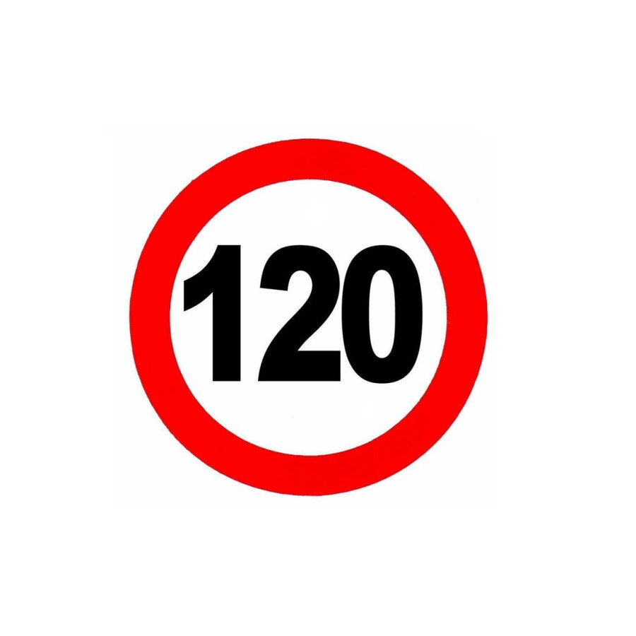 Abtibild limitare viteza 120 1