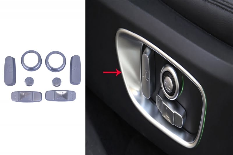 Butoane reglaje scaune compatibil cu Land Rover Discovery 5 L462 (2017-) Land Rover Discovery Sport L550 (2014-) Range Rover Sport L494 (2013-)