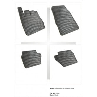Covoare cauciuc FORD FIESTA MK VII 2008->