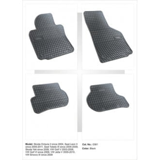 Covoare cauciuc SEAT TOLEDO III 2004-2009