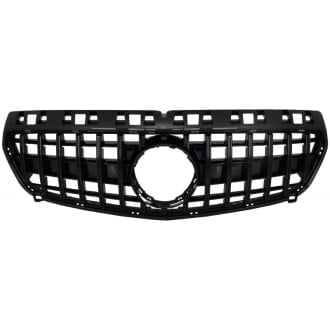 Grila radiator compatibil cu MERCEDES Benz A-Class W176 (2012-08.2015) A45 GT-R Panamericana Design Negru