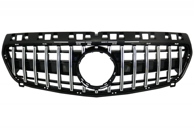 Grila radiator compatibil cu MERCEDES Benz A-Class W176 (2012-2015) A45 GT-R Panamericana Design Negru Crom