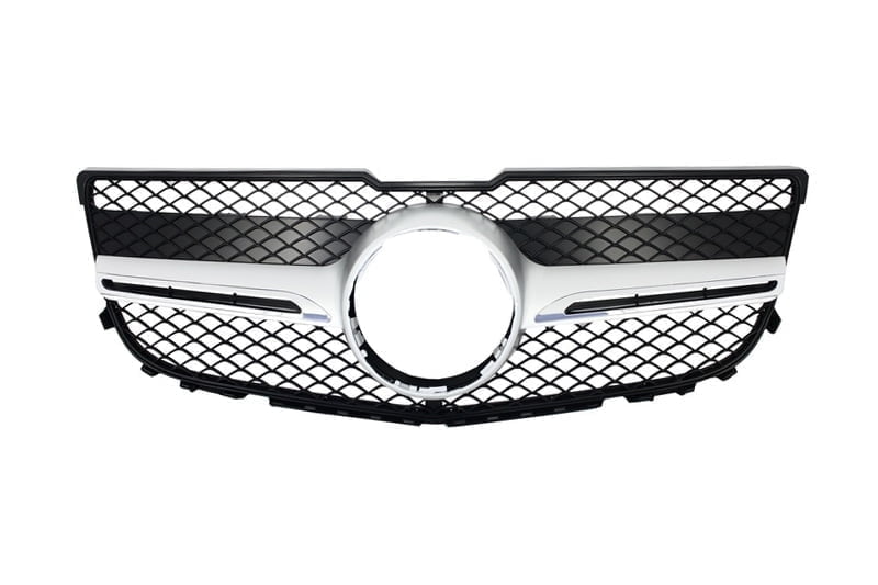 Grila radiator compatibil cu MERCEDES Benz GLK-Class X204 (2013-2015) A-Design Argintiu