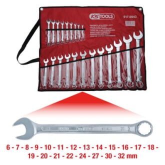 SET CHEI INELARE IN UNGHI 21 PIESE. 6-32MM