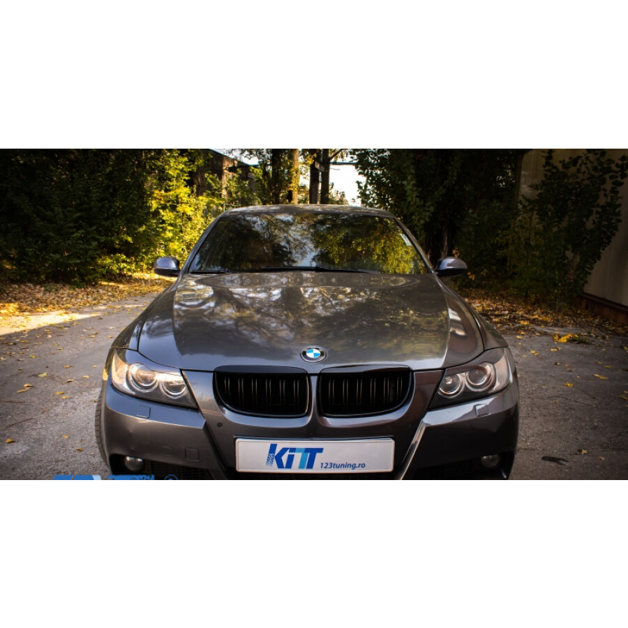 Set 2 pleoape faruri compatibil cu BMW Seria 3 E90 E91 2004 2012 1 1