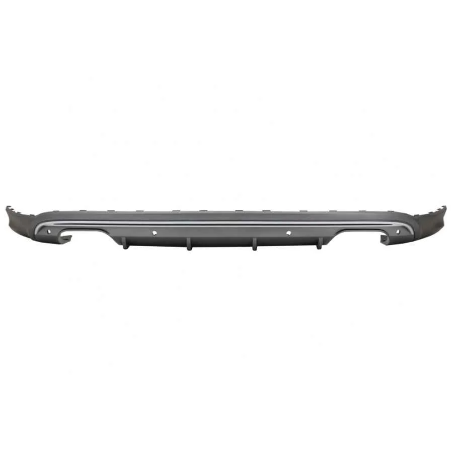 Difuzor Bara Spate Evacuare Dubla compatibil cu Audi Q5 8R Facelift (2013-2016) Bara Standard