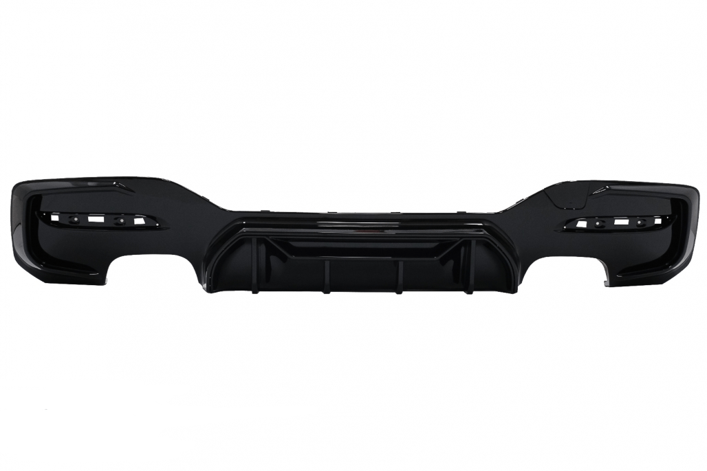 Difuzor Bara Spate Evacuare Dubla Negru Lucios BMW Seria 1 F20/F21 LCI 2015-2019 Competition Design RDBMF20MCDOB