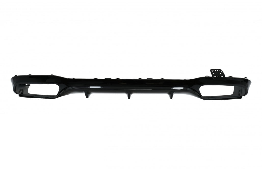 Difuzor Bara Spate compatibil cu Mercedes E-Class W213 (2016-up) E63 Design Negru Lucios