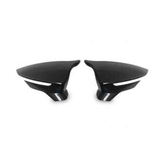 Capace oglinzi BATMAN compatibile cu SEAT ARONA 2017-> Negru lucios Batman Style
