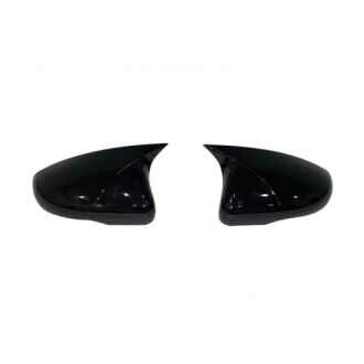 Capace oglinzi BATMAN compatibile cu VW Golf 6 VI Hatchback Negru lucios
