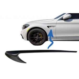 Ornamente Aripi Mercedes C-Class W205 E-Class W213 Negru Lucios