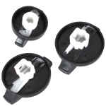 Set 3 butoane clima VW Transporter T5 Multivan V 03-10 Articol: 1 set. (3 buc.) butoane ale panoului de aerisire a aerului condiționat 2. Producător: înlocuitor 3. Mașină: * VW Transporter T5 * VW Multivan V