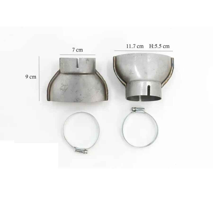 Difuzor Bara Spate Evacuare Dubla Audi Q7 4M 2015-2019 Bara Standard