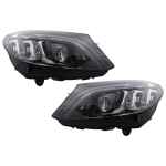 Farurile Full Multibeam LED au următoarele caracteristici: Lumina de poziție: LED Lumina semnalizare: LED Static Faza lungă/Faza scurtă: LED