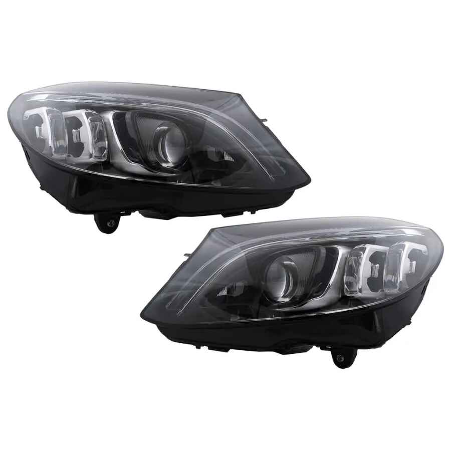 Farurile Full Multibeam LED au următoarele caracteristici: Lumina de poziție: LED Lumina semnalizare: LED Static Faza lungă/Faza scurtă: LED