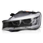 Far Bi-xenon BMW X3 F25 2014-2017 stanga/dreapta Farurile menționate au caracteristici specifice care contribuie la performanța și estetica sistemului de iluminare al vehiculului.