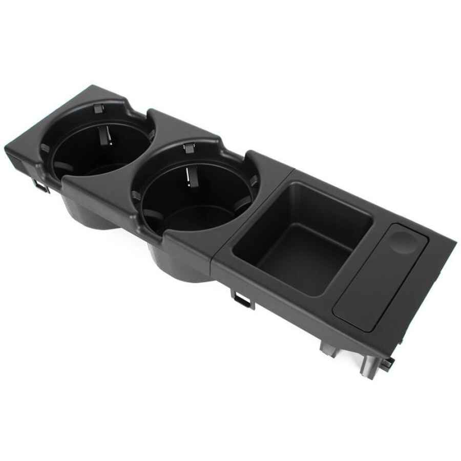 Suport pahare BMW 3 E46 1997-2007 negru Articol: suport pentru pahare + suport pentru monede 2. Producător: înlocuitor 3. Autoturism: BMW E46 Seria 3 4. An producție: 1997-2007
