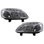 Faruri LED DRL DAYLIGHT compatibil cu VW Touran 1T Caddy (02.2003-10.2006) Crom