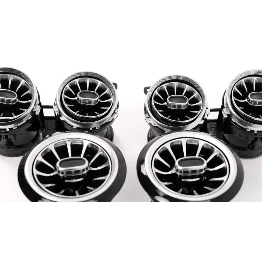 Grile de aerisire Consola Centrala 64 culori compatibil cu Mercedes E-Class W213 S213 C238 (2016-2019)