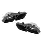 Ornamente tobe compatibil cu Mercedes GLE W167 GLE Coupe C167 GLS X167 (2019-Up) AMG GT 4-Door X290 Negru