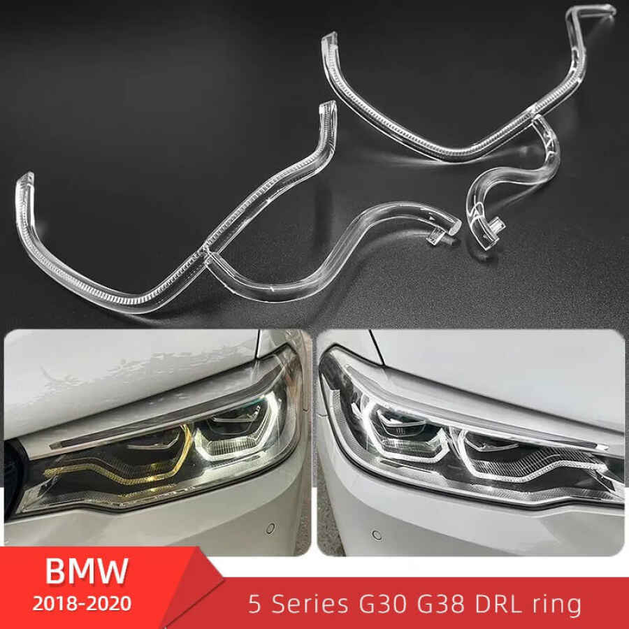 Set fibra reparatie DRL far stanga BMW seria 5 G30 Faruri Full LED 2017-2020