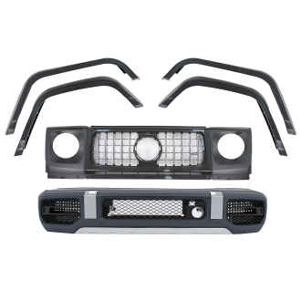 Bara Fata Completa de Conversie 2018+ G63 Design compatibil cu Mercedes W463 G-Class (2008-2018)