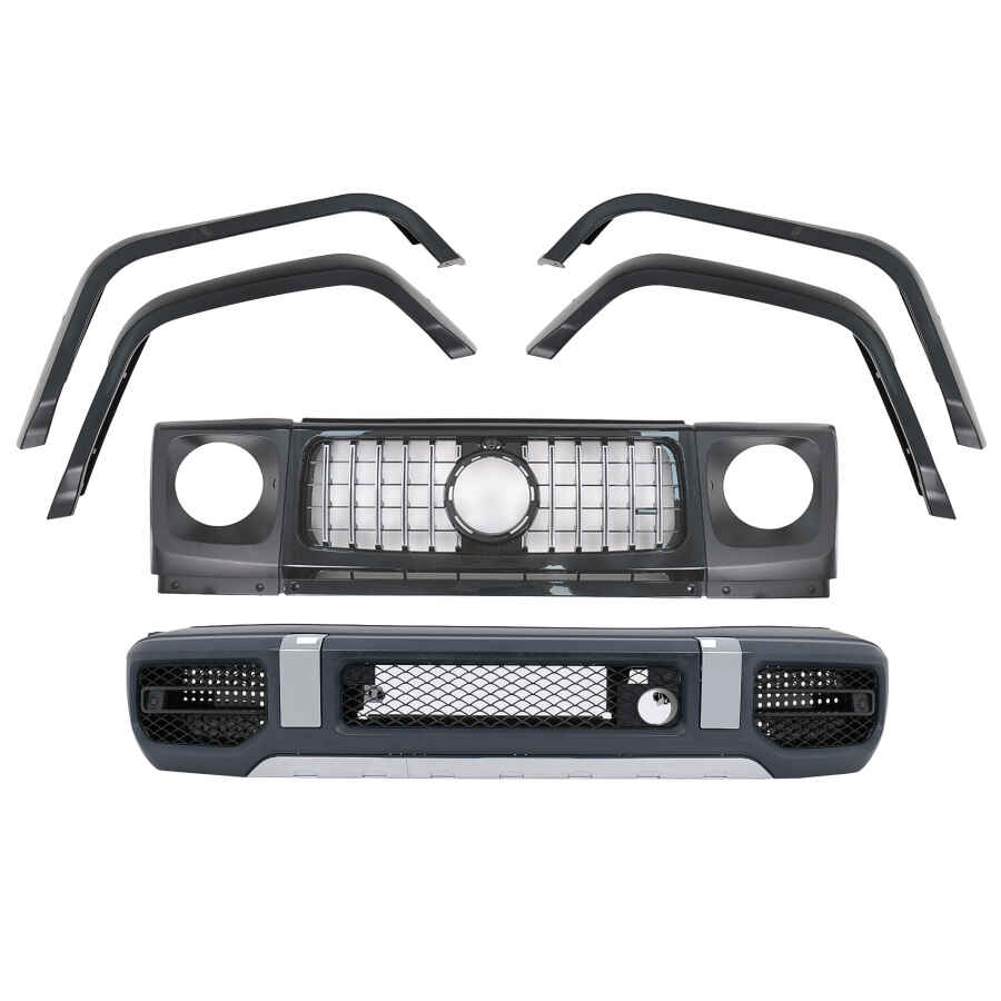 Bara Fata Completa de Conversie 2018+ G63 Design compatibil cu Mercedes W463 G-Class (2008-2018)