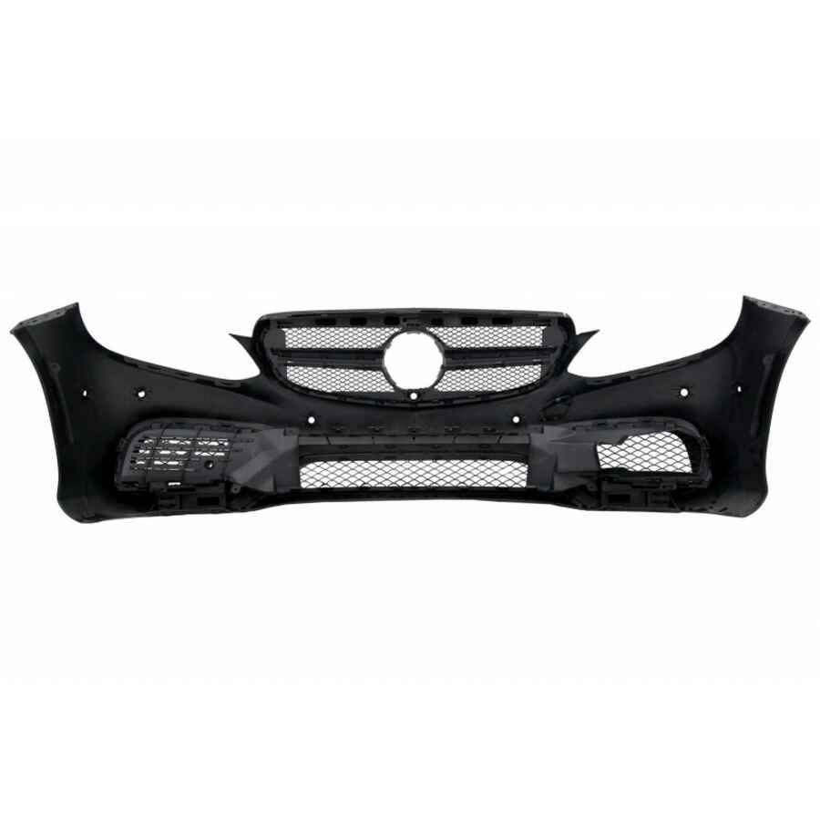 Bara Fata compatibil cu MERCEDES W212 S212 E Class Facelift 2013 2016 E63 Design Negru Lucios 3