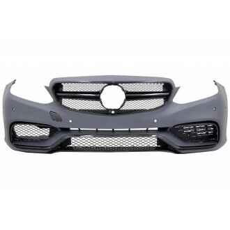 Bara Fata compatibil cu MERCEDES W212 S212 E-Class Facelift (2013-2016) E63 Design Negru Lucios