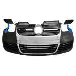 Capace Spalatoare Faruri Bara fata compatibil cu VW Golf MK5 V 5 (2003-2007) R32 Look
