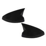 Capace de Oglinzi compatibil cu Audi A3 8V S3 RS3 Cabriolet Limousine Sportback (2012-2019) Bat Look Negru Lucios