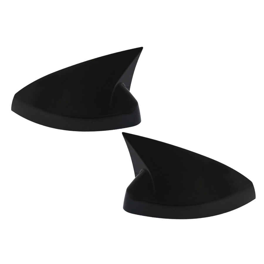 Capace de Oglinzi compatibil cu Audi A3 8V S3 RS3 Cabriolet Limousine Sportback (2012-2019) Bat Look Negru Lucios