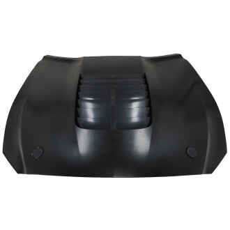 Capota Otel Inoxidabil cu Aerisire compatibila cu Ford Mustang Mk6 VI Sixth Generation (2015-2017) GT 500 Design