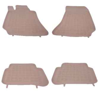 Covorase Presuri Auto Crem din Cauciuc compatibil cu MERCEDES E-Class W212 2009-2016