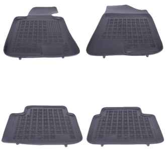 Covorase Presuri Auto Negru din Cauciuc HYUNDAI i30 II Hatchback/Wagon 2012-; compatibil cu KIA Cee'd II Hatchback/Wagon 2012-2018