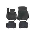 Covorase Presuri Auto Negru din Cauciuc compatibil cu BMW X3 (G01) (2017-)