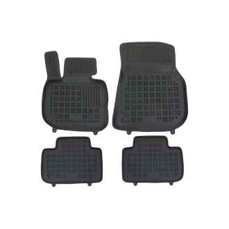 Covorase Presuri Auto Negru din Cauciuc compatibil cu BMW X3 (G01) (2017-)