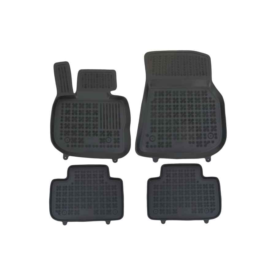 Covorase Presuri Auto Negru din Cauciuc compatibil cu BMW X3 (G01) (2017-)