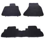 Covorase Presuri Auto Negru din Cauciuc compatibil cu BMW X5 (F15) 2013-