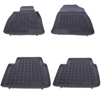 Covorase Presuri Auto Negru din Cauciuc compatibil cu MAZDA 6 Sedan 2013-