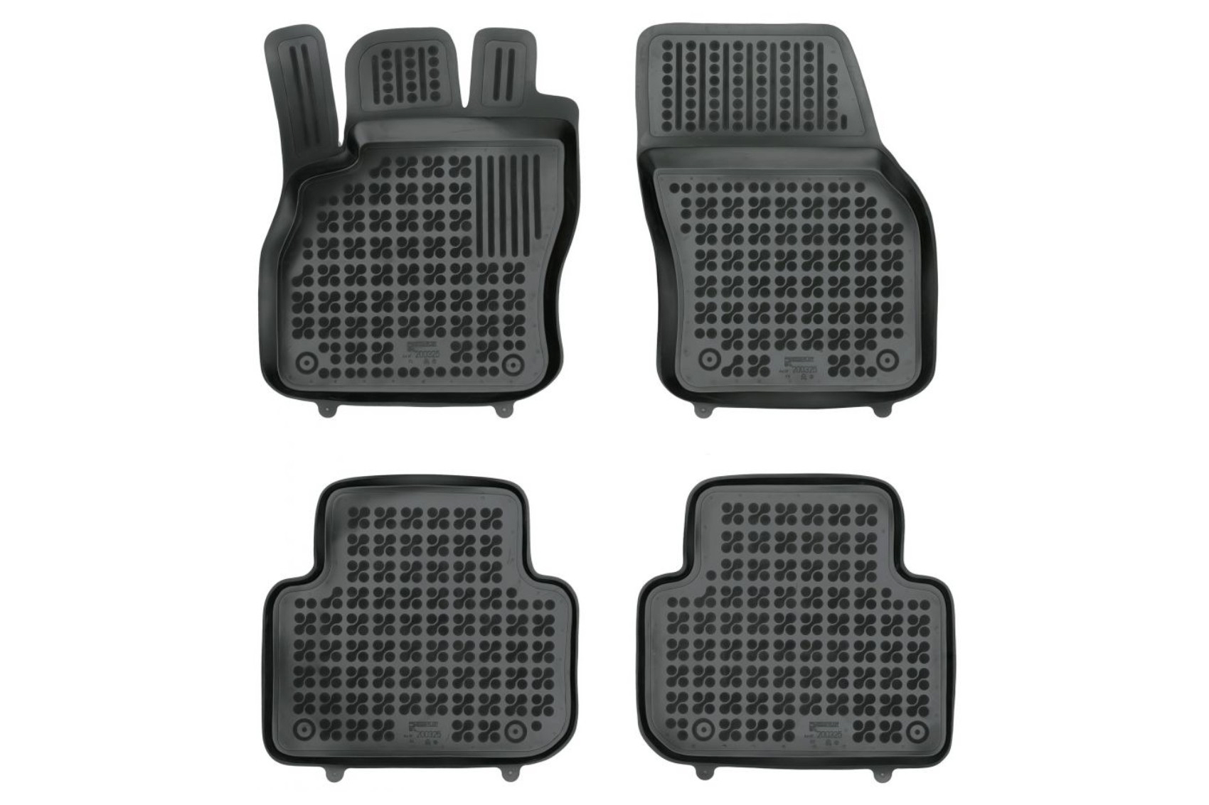 Covorase Presuri Auto din Cauciuc compatibil cu Audi Q3 II 2018 - Covorase Presuri Auto din Cauciuc compatibil cu Audi Q3 II 2018 -