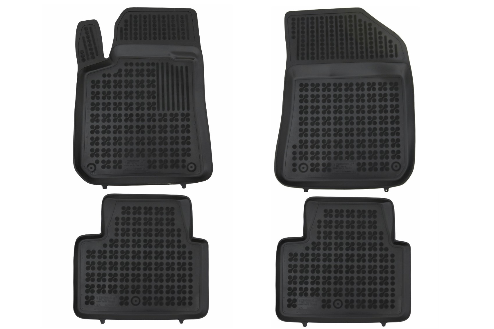 Covorase Presuri Auto din cauciuc compatibil cu PEUGEOT 308 SW 2013+ Negru Covorase Presuri Auto din cauciuc compatibil cu PEUGEOT 308 SW 2013+ Negru