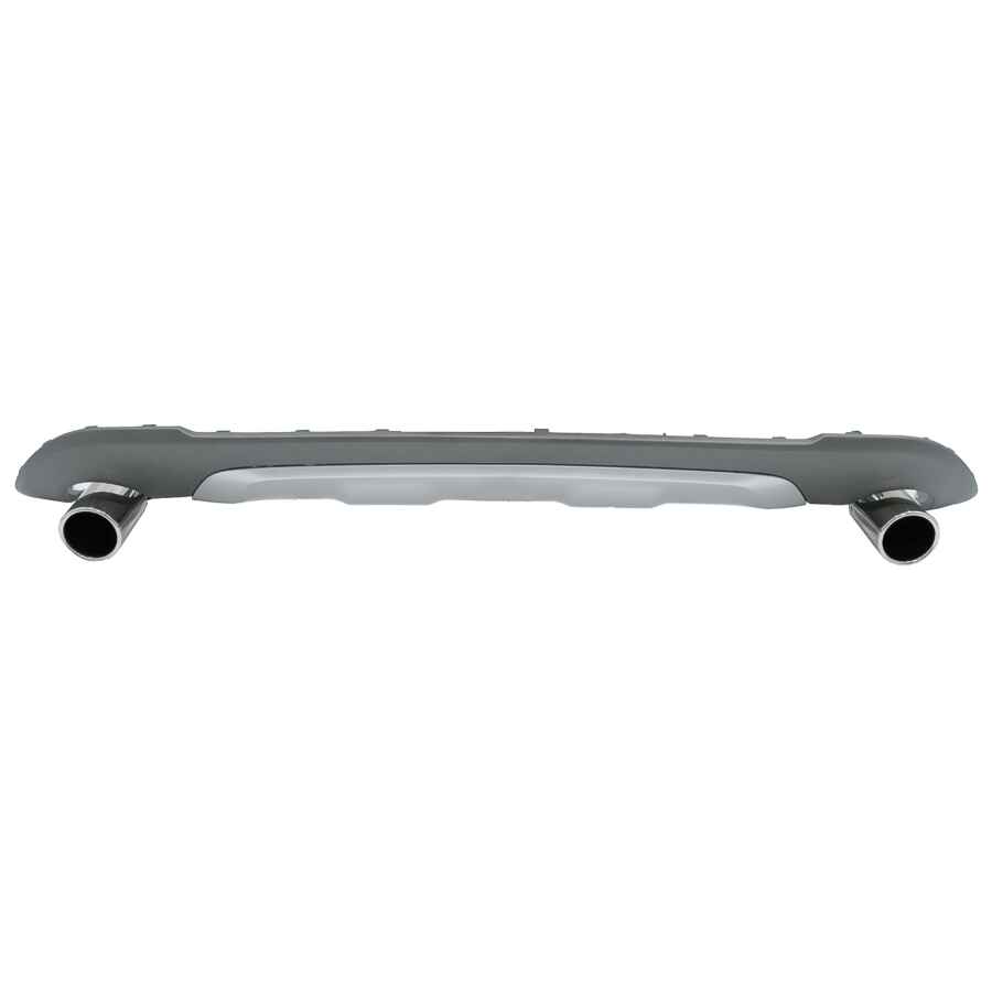 Difuzor Bara Spate si Sistem Evacuare compatibil cu BMW X1 SUV F48 06.2015 up M Sport Look 1