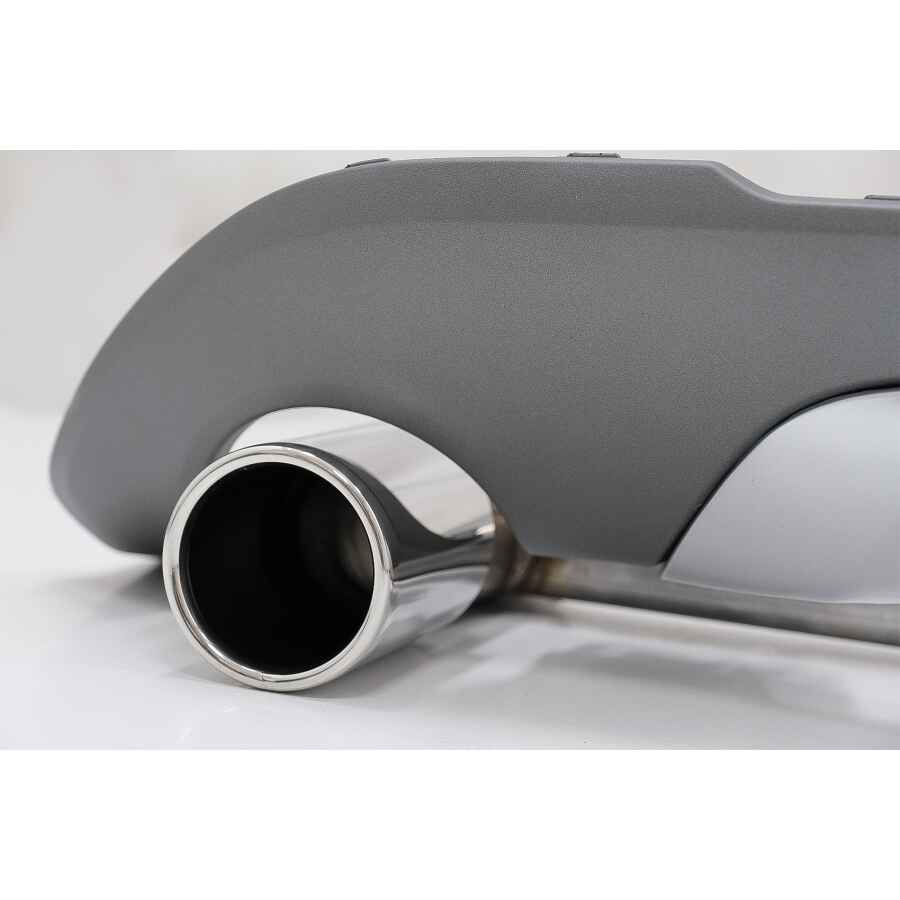 Difuzor Bara Spate si Sistem Evacuare compatibil cu BMW X1 SUV F48 06.2015 up M Sport Look 2