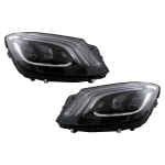 Faruri Full LED compatibil cu Mercedes S-Class W222 (2013-2017) Negru