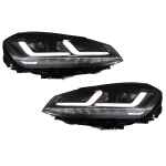 Faruri Osram Full LED compatibil cu VW Golf 7 VII (2012-2017) Black LEDriving