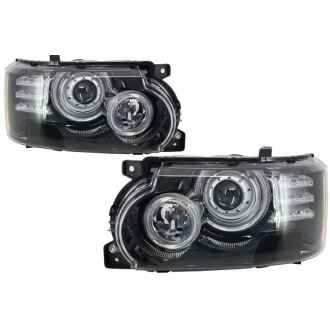 Faruri compatibil cu Land Range Rover Vogue L322 (2002-2012) Conversie Facelift 2010