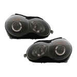 Faruri compatibil cu Mercedes C-Class W203 (07.2000-03.2004) Facelift Look Negru